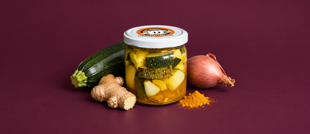 PICKLES COURGETTE & GINGEMBRE
